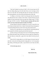 Tìm hiểu công tác xây dựng chiến lược kinh doanh của Công ty kinh doanh vật liệu xây dựng Nam Thắng