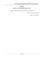 Hệ sinh thái rạn san hô ở vịnh nha trang – khánh hòa