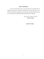 Đánh giá tác động của chính sách vay vốn ưu đãi của ngân hàng nông nghiệp và phát triển nông thôn tới các hộ nông dân để phát triển kinh tế trang trại trên địa bàn huyện thuận thành tỉnh bắc ninh