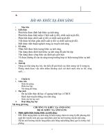 Giáo án Khúc xạ ánh sáng