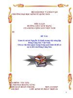 Làm rõ vai trò nguyễn ái quốc trong việc sáng lập đảng cộng sản việt nam