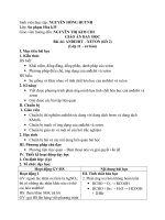 GIÁO án ANĐEHIT   XETON (tiết 2)