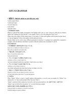 Ôn luyện ngữ pháp N3  tiếng Nhật