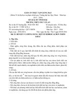 GIÁO án bài giảng benzen và một số hidrocacbon thom khac