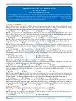 Bài tập đại cương về hóa học hữu cơ