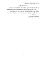 Tìm hiểu nhận thức và ứng xử của nông dân về giảm thiểu rủi ro thuốc bảo vệ thực vật trong sản xuất súp lơ ở hai xã tân kỳ và đại đồng, huyện tứ kỳ, tỉnh hải dương