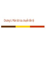 Phân tích lưu chuyển tiền tệ