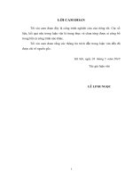 Đánh giá tác động của dự án nước sạch nông thôn thuộc chương trình 135 tại xã vân trục huyện lập thạch tỉnh vĩnh phúc giai đoạn 2004 – 2008