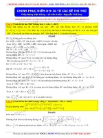 Chinh Phục Điểm 8 910 Từ Các Đề Thi Thử 2016