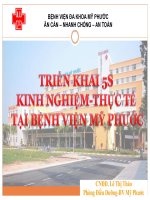 triển khai 3s tại bệnh viện mỹ phước