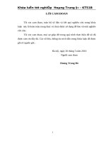 Bước đầu đánh giá tác động của hoạt động thâm canh và trồng mới thuộc dự án AFD đến phát triển sản xuất chè ở các hộ nông dân huyện hạ hòa tỉnh phú thọ