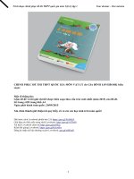 Chinh phục đề thi THPT quốc gia môn vật lý tập 1