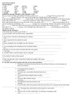 Đề Khảo Sát Chất Lượng Học Sinh Giỏi Tiếng Anh 8