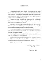 Tìm hiểu công tác quản trị nhân sự tại công ty cổ phần Thương mại và Vận tải Petrolimex Hà Nội