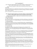 Quy chuẩn về chất lượng xe ô tô khách thành phố