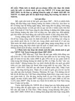 Phân tích và đánh giá ưu nhược điểm việc thực thi chính sách lãi suất và chính sách tỉ giá của ngân hàng nông nghiệp việt nam 