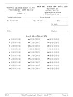 Thiết kế và tổng hợp hệ thống số