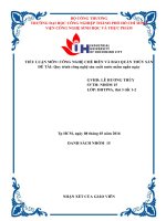 CNSX nước mắm ngắn ngày