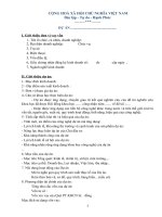 mẫu phương án kinh doanh vay vốn trả nợ vốn vay