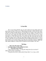 Đánh giá thực trạng sử dụng các công cụ kinh tế trong bảo vệ môi trường ở Việt Nam