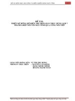 Đồ Án Đo Lường Và Điều Khiển Bằng Máy Tính