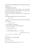 TÍNH LƯỢNG DƯ CHO MỘT BỀ MẶT VÀ TRA LƯỢNG DƯ CHO CÁC BỀ MẶT CÒN LẠI