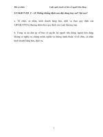 151 LCTBVNTD  t   18 những khẳng định sau đây đúng hay sai tại sao a  tổ chức, cá nhân, kinh doanh hàng hóa, dịch vụ theo quy định của LBVQLNTD là thương nhân theo quy định của luật thương mại b  trong vụ án dân sự về bảo vệ quyền lợi người 