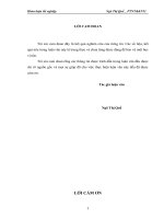 Nghiên cứu mối liên kết kinh tế trong quá trình sản xuất và tiêu thụ dưa chuột bao tử tại xã quang thịnh   lạng giang   bắc giang