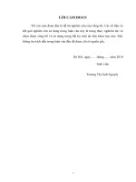 Nghiên cứu giải pháp đẩy mạnh hoạt động tiêu thụ thóc giống của xí nghiệp giống cây trồng yên khê