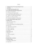 Đánh giá lực lượng lao động của Việt Nam 20112015