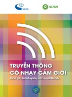 Ebook truyền thông có nhạy cảm giới  một số gợi ý dành cho phóng viên và người làm báo