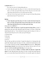 cho ý kiến của anh chị về những khẳng định sau