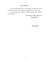 Nghiên cứu phát triển khu du lịch sinh thái của vườn quốc gia xuân thủy, huyện giao thủy, tỉnh nam định