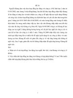 130 bài tập cá nhân luật lao động đề tình huống 