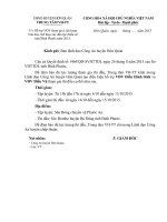 kế hoạch taekwondo 