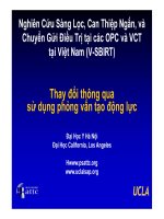 Bài giảng thay đổi thông qua sử dụng phỏng vấn tạo động lực   đại học y hà nội