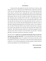 Nghiên cứu các giải pháp tiết kiệm điện năng trong nhà máy luyện gang của tập đoàn Hòa Phát