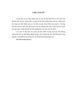 Hoàn thiện công cụ tạo động lực cho giảng viên tại trường đại học hải phòng 