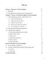 Đề Tài Tổng Quan Điện Toán Đám Mây (Cloud Computing)