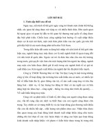 Một số biện pháp nhằm nâng cao hiệu quả kinh doanh xuất  khẩu hàng may mặc tại công ty TNHH thương mại và vận tải qúy long 