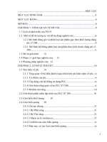 Nghiên cứu, thiết kế chế tạo mô hình thực hành PLC phân loại sản phẩm theo khối lượng