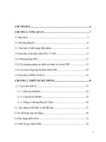 Đồ án hệ điều khiển và giám sát: Xây dựng hệ giám sát, điều khiển ổn định áp suất và cảnh báo áp suất trên đường ống với dải đo: 0 ÷ 5bar.