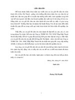 khóa luận tốt nghiệp kế toán nguyên vật liệu tại công ty TNHH XD  TM  XNK Tổng hợp Thanh Hà