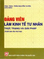 dang vien lam kinh te, thuc trang, giai phap