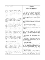 Truyện Harry potter 2 chapter 1 luyện đọc tiếng anh tiếng nhật song ngữ