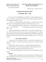 KE HOACH NAM HOC 2015  2016