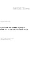 Luận văn thạc sĩ định lý fenchel   moreau tổng quát và đặc trưng bậc hai cho hàm lồi vectơ