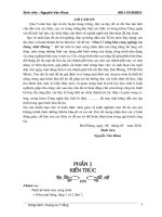 đồ án tốt nghiệp khoa xây dựng nhà ở 7 tầng khu công nghiệp an dương   hải phòng 