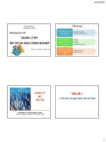 Bài giảng quản lý môi trường đô thị và khu công nghiệp   ths  nguyễn thị ngọc anh