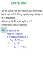 Bai 16 phuong trinh hoa hoc  tiet 1